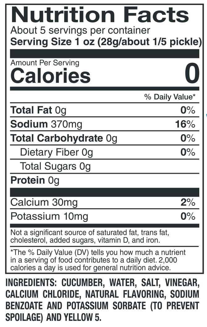 Dill Pickle Van Holten's