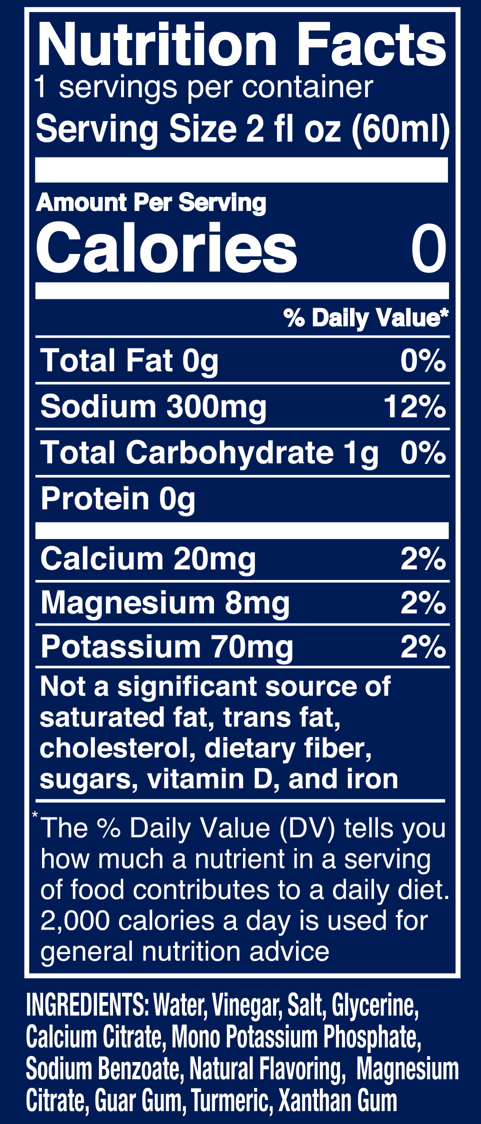 Nutritional Panels Van Holten's