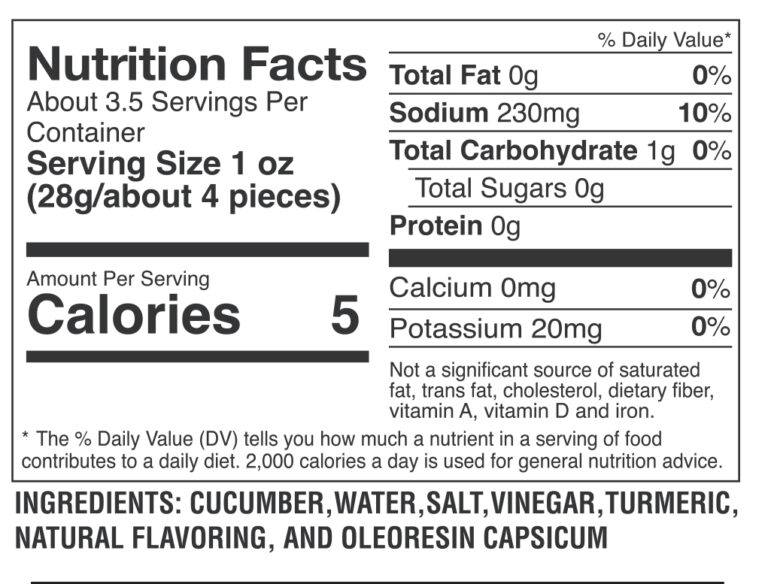 Tapatio Pickle Cutz Van Holten's