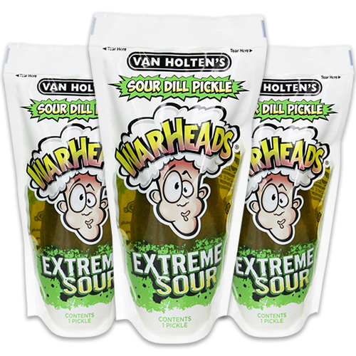 Warheads Pickle-in-a-Pouch Flavor