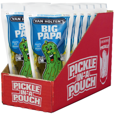 Big Papa Pickle-in-a-Pouch Case Angled