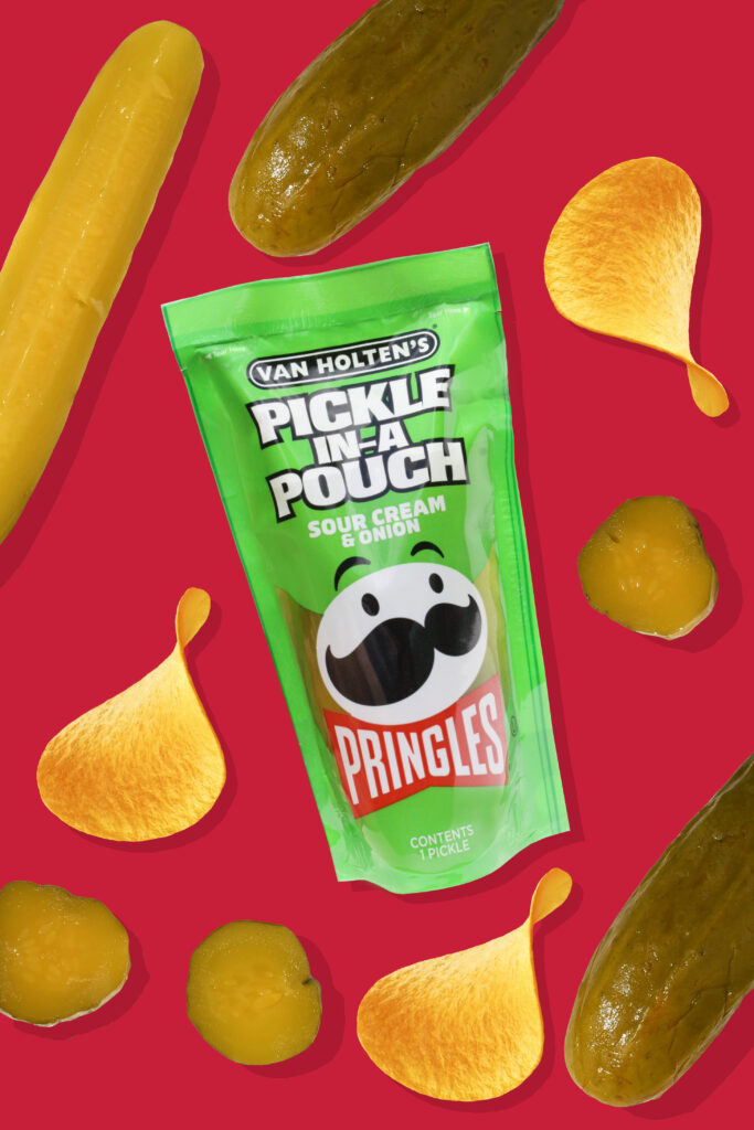 Van Holten Pringles Sour Cream and Onion Pickle