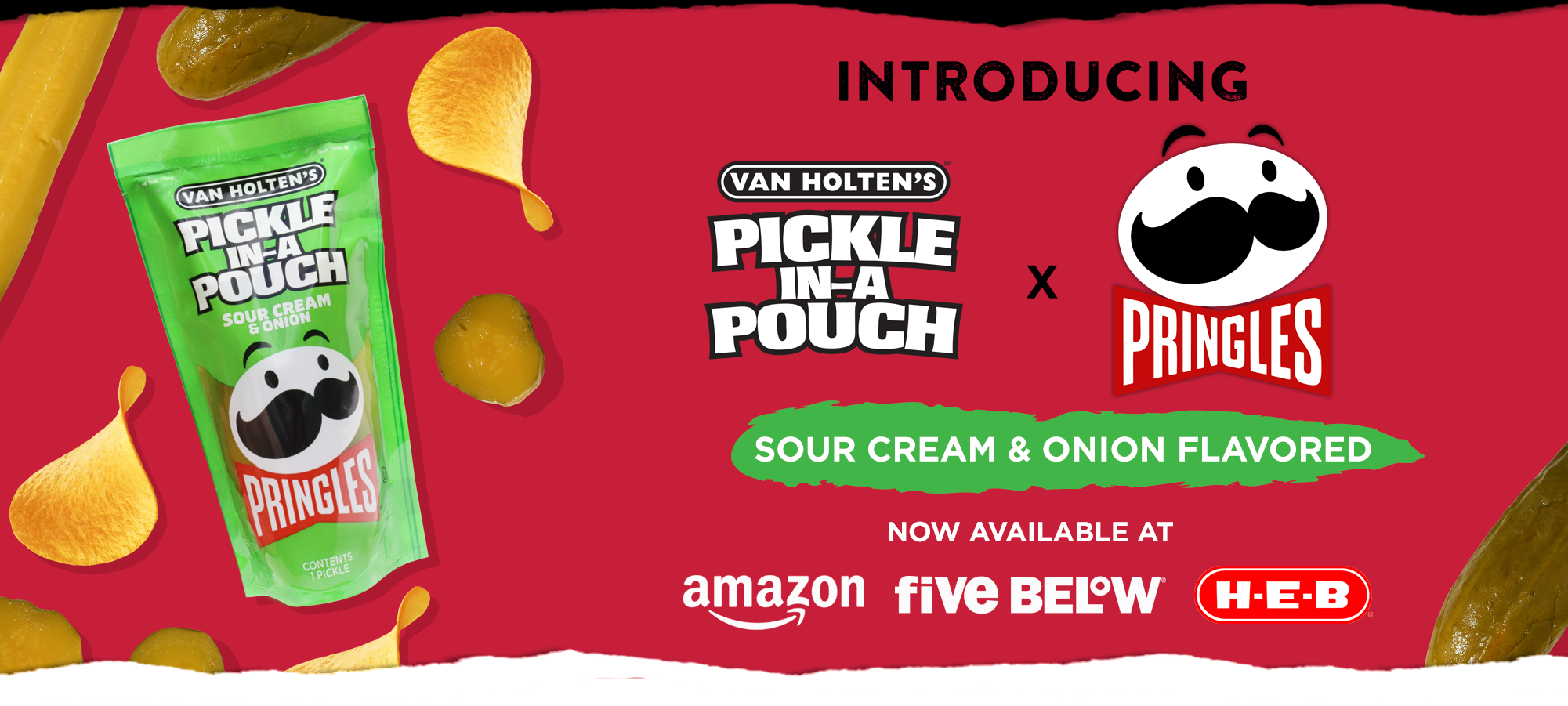 Pringles Pickle-in-a-Pouch Now Available