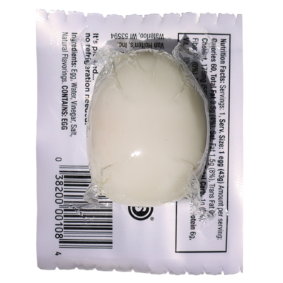 Van Holtens Pickled Egg Hot Individual Back Van Holtens Pickled Egg Hot Individual Back